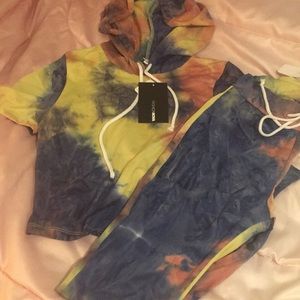 Fashion Nova Massie Tye Dye Set